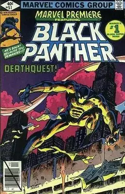 Buy Marvel Premiere (1972) #  51 (7.0-FVF) Black Panther 1979 • 12.60£