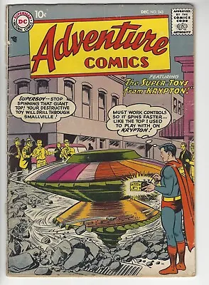 Buy Adventure Comics #243, Vg- 3.5 Condition, 1957 Dc • 56.30£