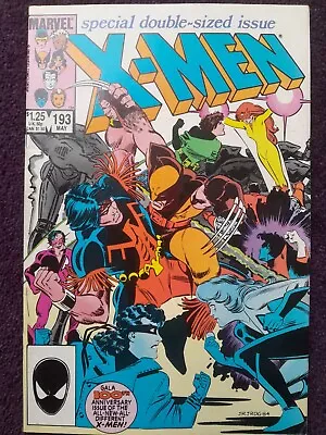 Buy Comics: X Men 193 1985 Double Size  1st App Firestarter 1st Warpath In Costume. • 20£