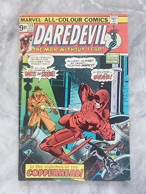 Buy Daredevil Issue 124. 1975. 1st Appearance Of Copperhead. Key  • 8£