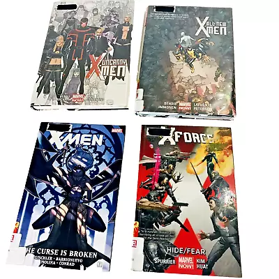 Buy Lot 4 MARVEL X-Men Uncanny Volume 2 - All-New X-Men - X-Force- X-men HC And TPB • 39.32£