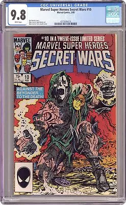 Buy Marvel Super Heroes Secret Wars #10D Direct Variant CGC 9.8 1985 4379386016 • 166.75£