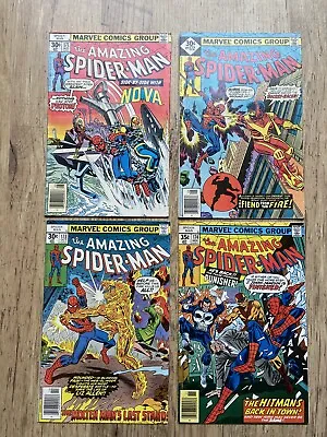 Buy Amazing Spider-Man # 171-174. (4 Comics)  Free Postage • 65£