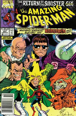 Buy Amazing Spider-Man, The #337 (Newsstand) FN; Marvel | Return Of The Sinister Six • 12.61£