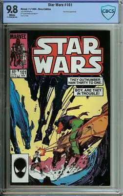 Buy Star Wars #101 Cbcs 9.8 White Pages // Marvel Comics 1985 • 142.74£