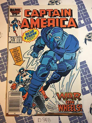 Buy  Captain America Comic Book Issue No.318 1986 Mark Gruenwald Marvel Comics 12348 • 3.95£