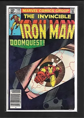 Buy Iron Man #149 (1981):  Doomquest!  Bronze Age Marvel Comics! FN- (5.5)! • 6.09£