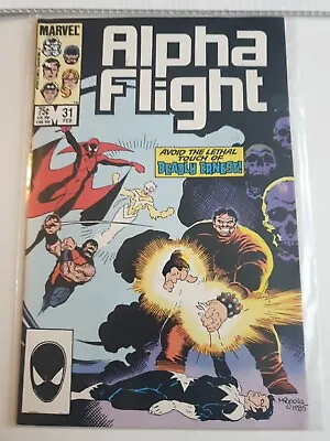 Buy Alpha Flight #31 Marvel Comics Feb 1986 John Byrne Rare Vf+ • 2.99£
