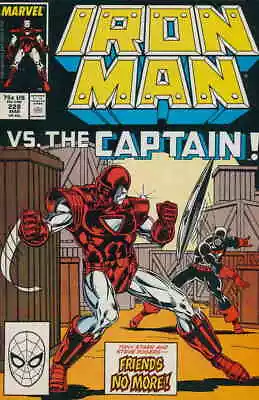 Buy Iron Man (1st Series) #228 FN; Marvel | Armor Wars Vs Captain - We Combine Shipp • 4.72£