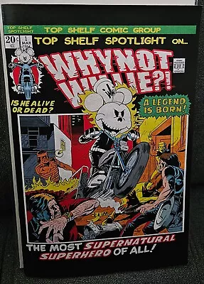 Buy Why Not Willie?! #1 Ghost Rider Homage Ltd 300 C2E2 Exclusive NM Top Shelf Comic • 34.23£