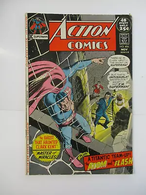 Buy Action Comics #406 November 1971 48 Page Giant Dc Comics Vg/f Atom & Flash Team • 4.76£