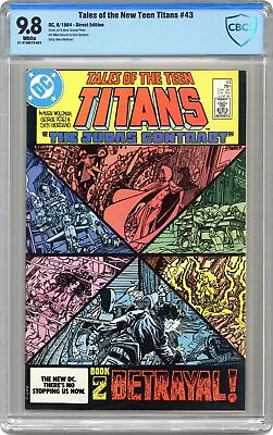 Buy New Teen Titans #43 CBCS 9.8 1984 21-2740C73-024 • 77.55£