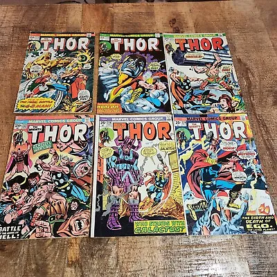 Buy Mighty Thor #216 220 221 222 226 228 Marvel Comic Book Lot 4.0 VG • 23.70£