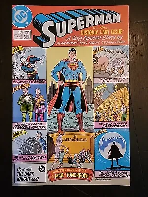 Buy Superman #423 (1986)  Dc Comics Written By Alan Moore • 7.94£