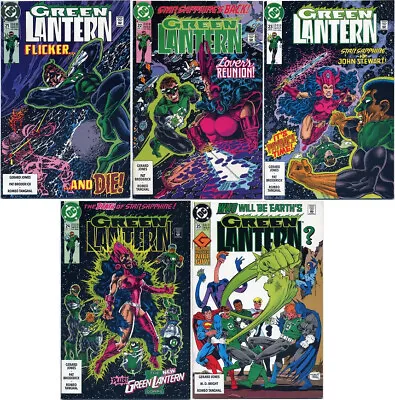 Buy Green Lantern #21 #22 #23 #24 #25 (dc 1992) Near Mint First Prints White Pages • 16.99£