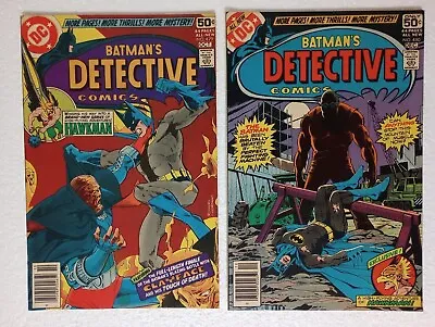 Buy 1978 Batman's Detective Comics #479,480 DC Comics • 9.65£