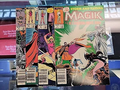 Buy Magik: Storm And Illyana #1-4 - Complete Series - Marvel Comics 1983 - VF • 15.79£