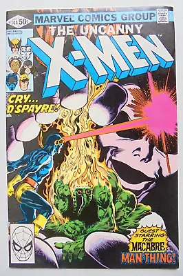 Buy The Uncanny X-Men #144 (Marvel, 1981) High Grade- App. Man-Thing- EXCELLENT!! • 15.98£