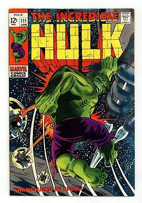 Buy Incredible Hulk #111 FN+ 6.5 1969 • 66.35£