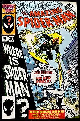 Buy Amazing Spider-Man #279 Nice Copy Marvel Comics Jack O’Lantern Silver Sable • 9.48£