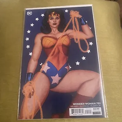 Buy DC Comics Wonder Woman Issue #751 Cover B Variant Jenny Frison Cover RARE • 10£