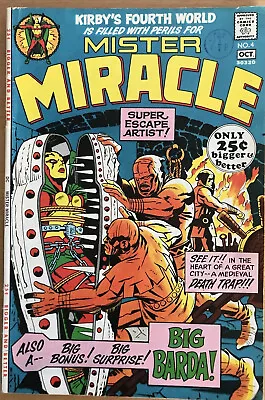 Buy MISTER MIRACLE #4 October 1971 1ST APPEARANCE BIG BARDA 🔥🔥🔑Hot Key 🔑🔥🔥 • 119.99£