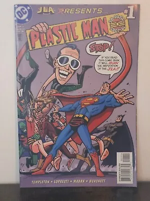 Buy DC Comics 1999 JLA Presents Plastic Man Special #1 • 7£