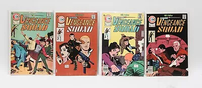 Buy  4 X Vintage Charlton Comics Vengeance Squad Issues 1-4 1975-76 • 12£