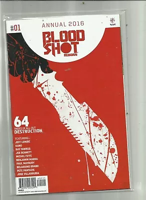 Buy Bloodshot Reborn. # 01. Annual 2016.  Valiant Comics. • 3.70£
