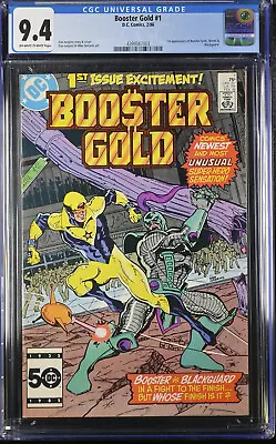 Buy Booster Gold #1 - D.C. Comics 1986 CGC 9.4 1st Appearance Of Booster Gold, Skeet • 71.95£
