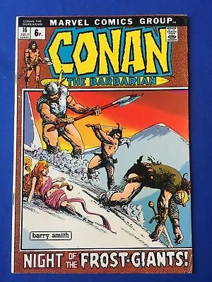 Buy Conan The Barbarian #16 FN- (5.5) MARVEL ( Vol 1 1972) Barry Smith Art (4) • 23£