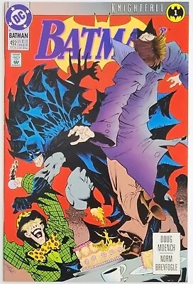 Buy Batman #492 1st Printing (1993) Vintage Key Comic, Beginning Of Knightfall Story • 31.98£