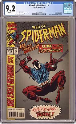 Buy Web Of Spider-Man #118D CGC 9.2 1994 4073202019 • 111.93£