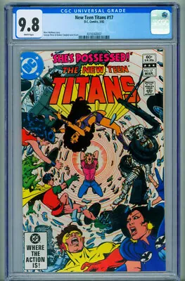 Buy New Teen Titans #17 CGC 9.8 1985 1st FRANCES KANE (MAGENTA) 4318360007 • 110.69£