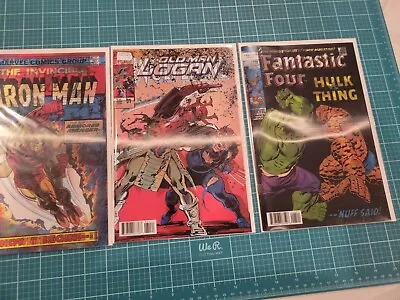 Buy Captain America #695 Old Man Logan 31 FF 112  Lenticular Variants Marvel Comics • 7.19£