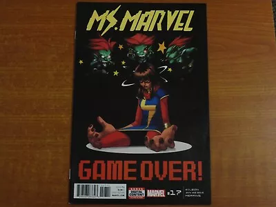 Buy Marvel Comics:  MS. MARVEL #17  June 2017 Kamala Khan. Damage Per Second Part 4 • 4.99£