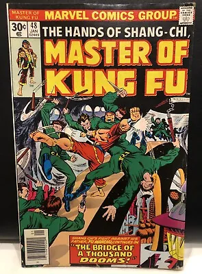 Buy MASTER OF KUNG FU #48 Comic Marvel Comics Shang Chi • 2.58£