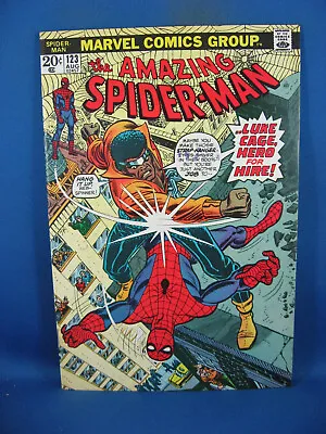 Buy Amazing Spiderman 123  Vf Nm   Marvel 1973 Luke Cage • 98.83£