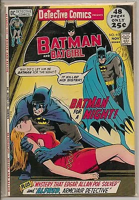 Buy DC Comics Batman In Detective #417 November 1971 Giant Size Batgirl Scarce VF • 30£