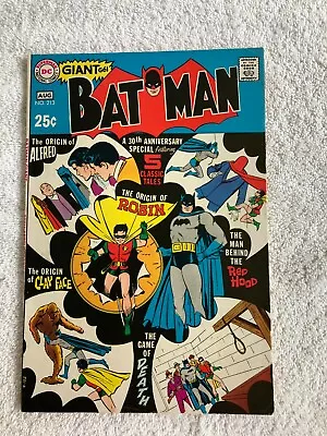 Buy Batman #213 (Aug 1969, DC) VF 8.0 • 141.97£