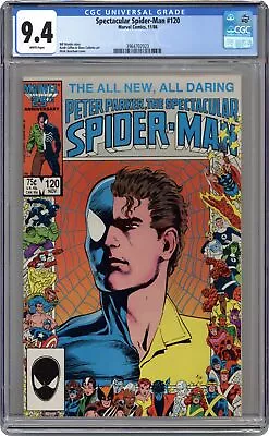 Buy Spectacular Spider-Man Peter Parker #120D CGC 9.4 1986 3964707023 • 71.70£