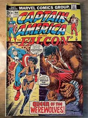 Buy Captain America #164 (1973) Key! 1st App Of Nightshade, Nabiyah Be Fn+/vf- • 31.59£