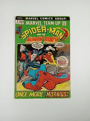Buy Marvel Team-Up #3 Morbius! Human Torch! Spider-Man! 1972 VG Comic Book • 19.73£