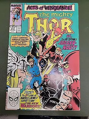 Buy The Mighty Thor #412- First New Warriors Key! • 19.99£