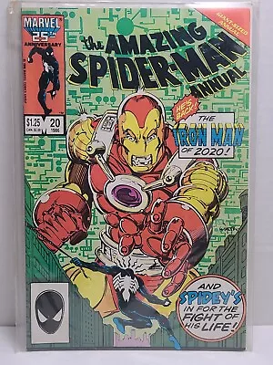 Buy Amazing Spider-Man Annual #20 Marvel (1986, Marvel) VF+ First Iron Man Fight C4 • 10.39£