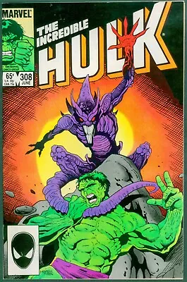 Buy Incredible Hulk 308 NM 9.4 Marvel 1985 • 10.37£