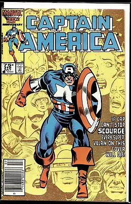 Buy 1986 Captain America #319 Newsstand Marvel Comic • 3.19£