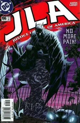 Buy JLA #106 (2004) NM | 'Pain Of The Gods, The Dark Knight' | Ron Garney Cover • 2.55£