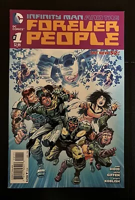 Buy Infinity Man And The Forever People #1 DC Comics The New 52 2014 NM- • 2.39£