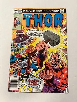 Buy The Mighty Thor 286 Nm- 9.2 The Eternals Saga Part V Dave Cockrum Cover Art 1979 • 15.99£